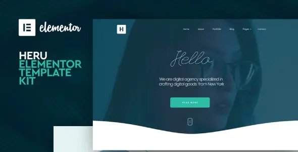 Heru – Creative Elementor Template Kit