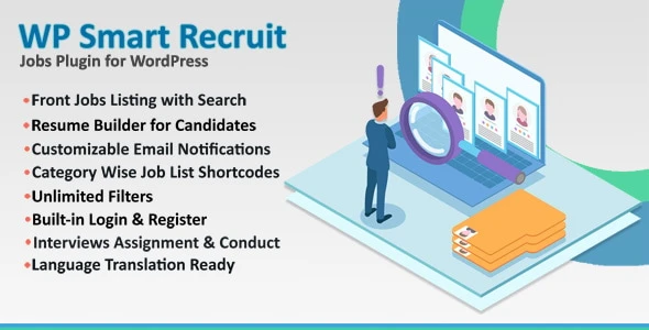 WP Smart Recruit – Jobs Plugin for WordPress
