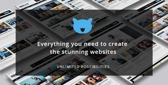 Shadowcat – News and Magazine WordPress Theme