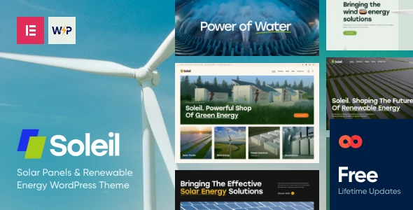 Soleil – Solar Panels WordPress Theme