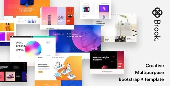 Brook – Creative Agency & Business HTML Template