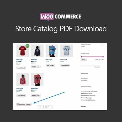 Store Catalog PDF Download for WooCommerce