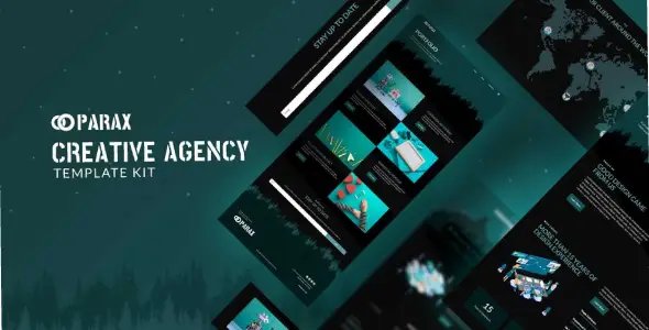 Parax – Creative Agency Elementor Template Kit