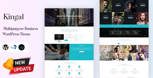 Kingal – MultiPurpose WordPress Theme