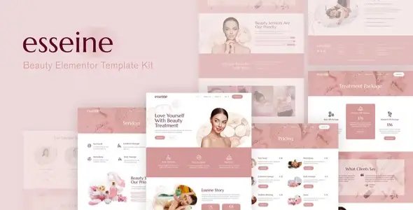 Essein – Beauty Spa Elementor Template Kit