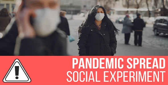 Pandemic Spread Simulation – Social Experiment